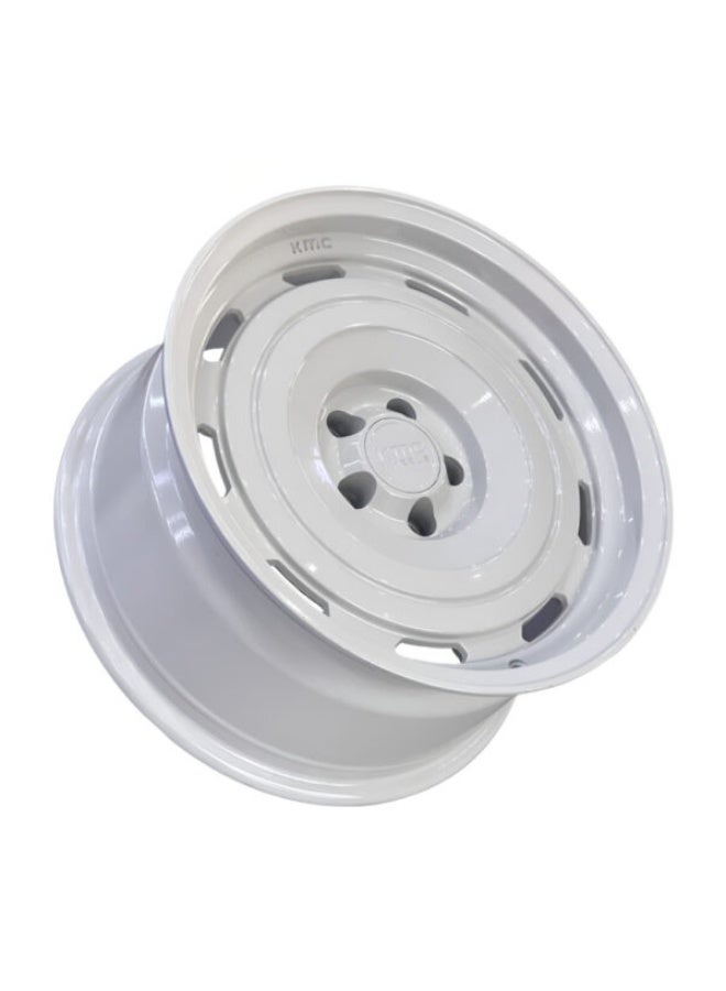 KMC KM720 ROSEWELL 17X8.5 5X108 CB60.1 ET10 GLOSS WHITE - Image 3